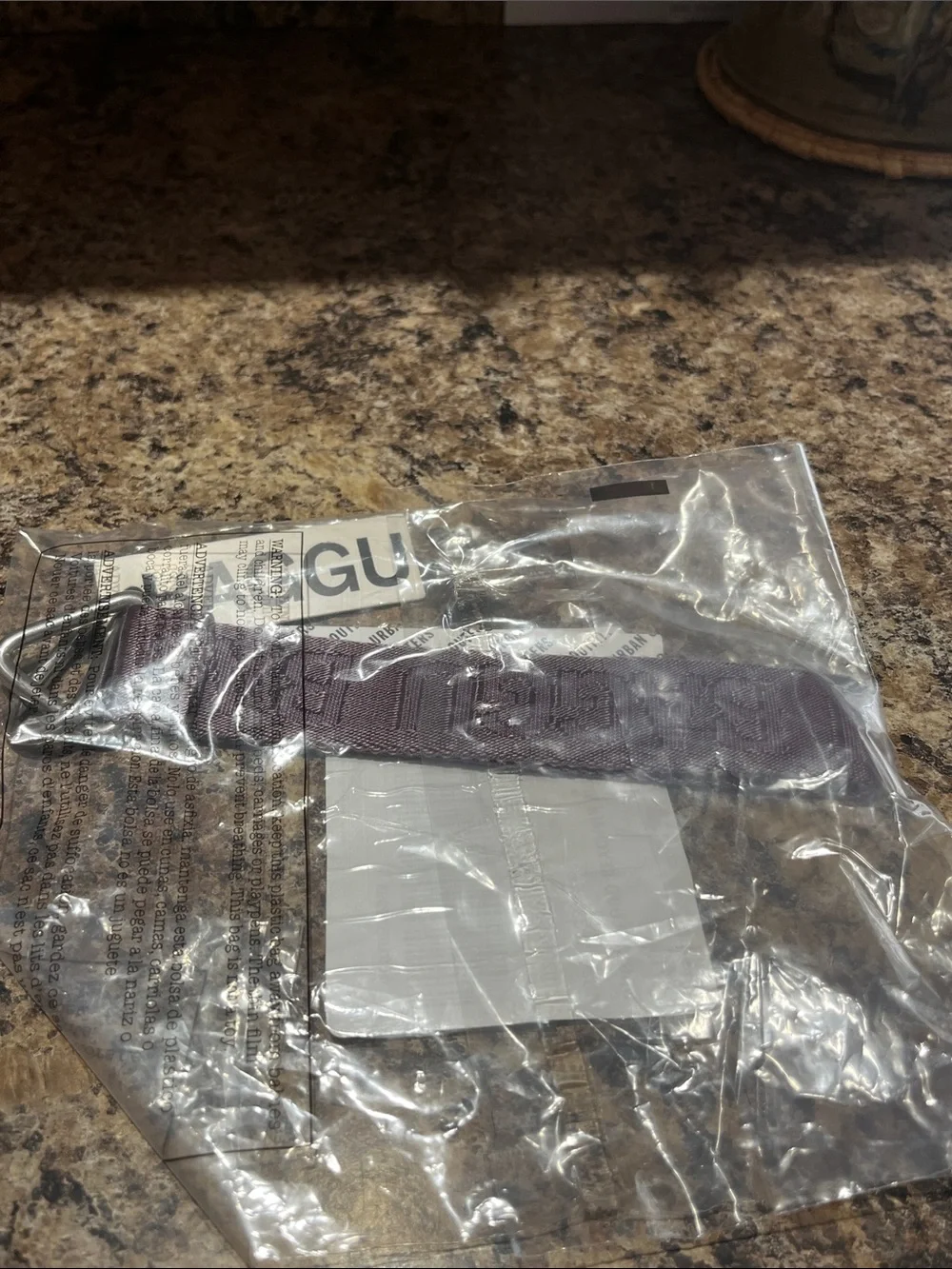 BAGGU UO Exclusive Recycled Logo Keychain